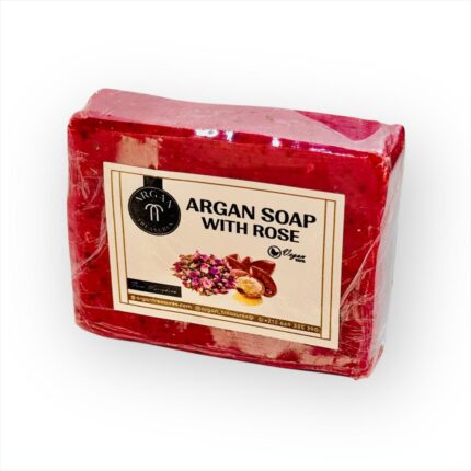 ARGAN SOAP WHIT ROSE