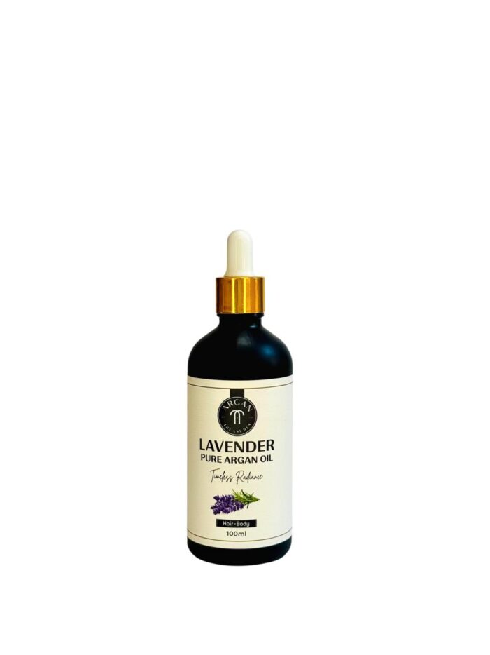 PURE ARGAN OIL WHIT LEVENDER
